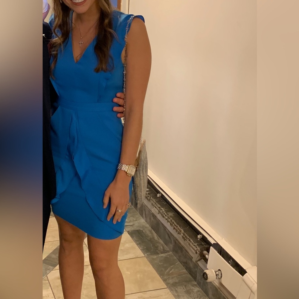 Blue BCBG Maxazria Dress - Perfect Condition, Worn Once